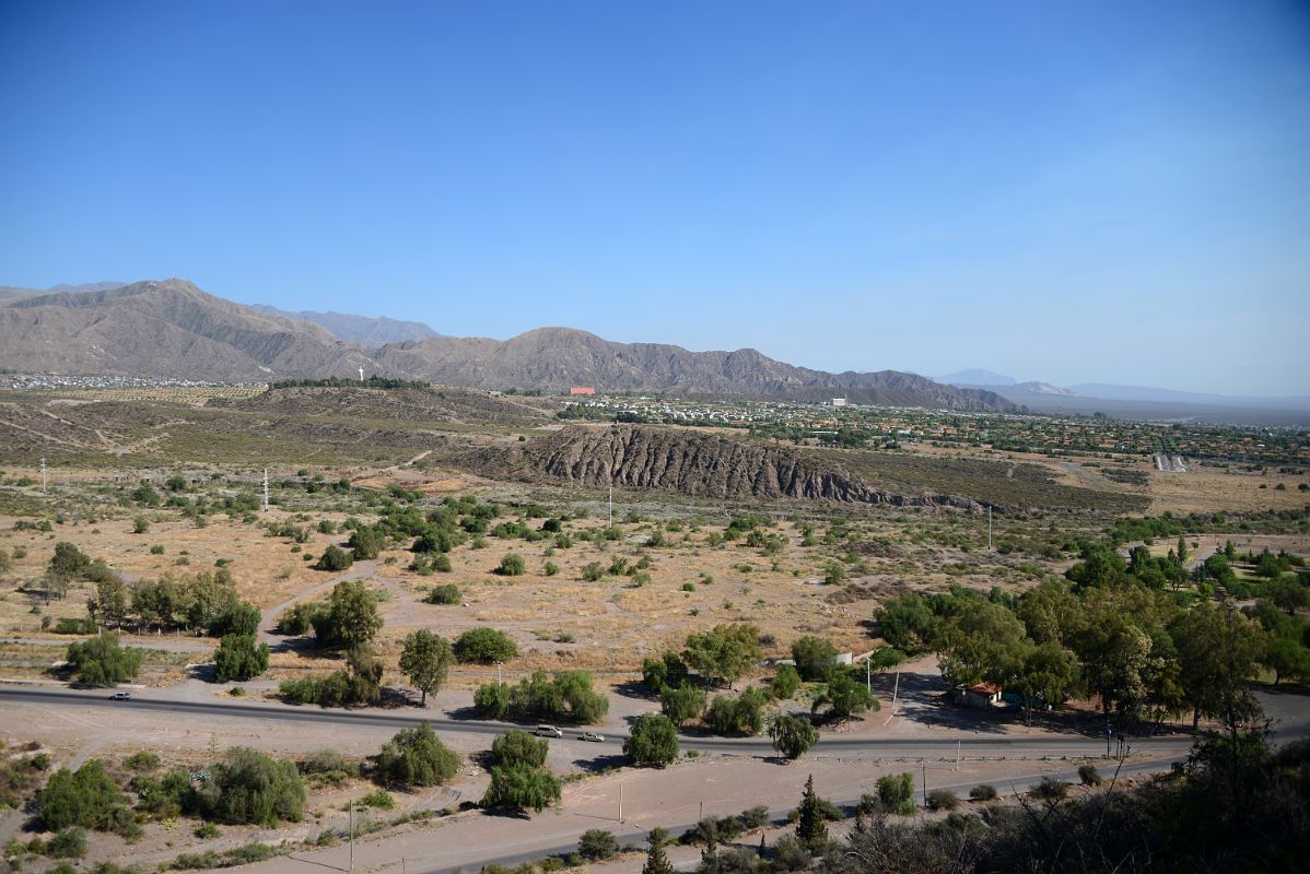 15-12 Mendoza Northeast From Cerro de la Gloria The Hill of Glory In Mendoza